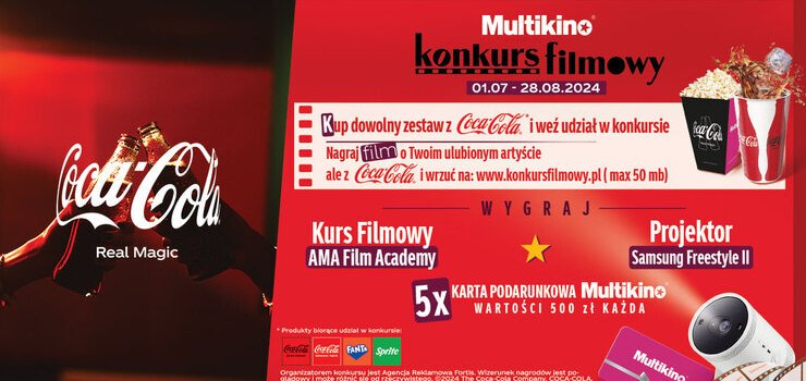 Konkurs filmowy z Coca-Cola w Multikino!