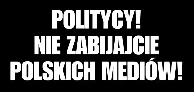 Oglnopolski protest mediw