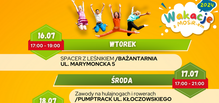 Sportowe wakacje z MOSiR-em 