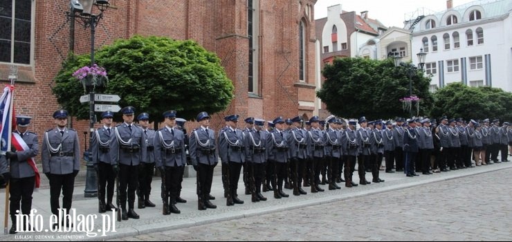 Policjanci bd witowa na Starwce