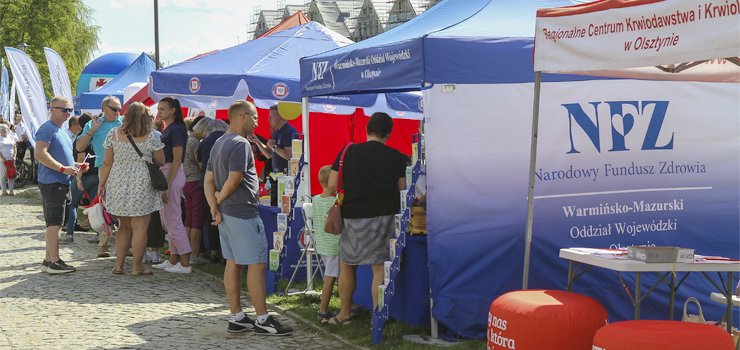 Elblg: Piknik Zdrowia na Bulwarze Zygmunta Augusta. Zobacz zdjcia