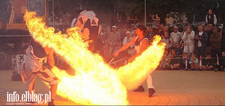 Elblg: Spektakl cyrkowy na placu Jagielloczyka. Zobacz zdjcia!