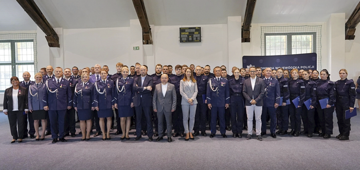 lubowanie nowych policjantw w garnizonie Warmisko-Mazurskim - zobacz zdjcia