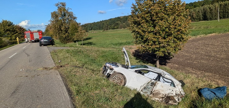 Zdarzenie przed Kamionkiem Wielkim. Sprawca zbieg z miejsca, do szpitala trafiy dwie osoby dorose i dziecko