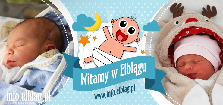 Witamy w Elblgu: Gabriel, Wiktora i Zuzann