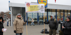 Elblanie protestowali, Lidl odpowiada. "Nowa inwestycja to ponad 200 nowych miejsc pracy"