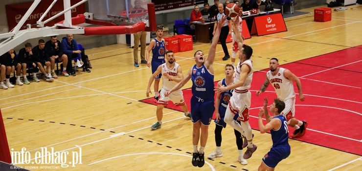 Emocjonujce i zwyciskie koszykarskie derby! Elbasket ogra Gdask