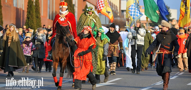 Orszak Trzech Krli przejdzie ulicami Elblga