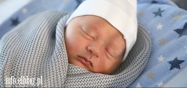 Witamy w Elblągu! Poznajcie pierwszego elblążanina urodzonego w 2025 roku