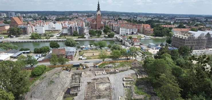 Wyniki bada archeologicznych na Wyspie Spichrzw. Co odkryto przy Warszawskiej?