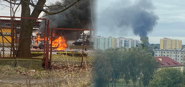 Samochd zacz si pali podczas... nauki jazdy. „Uleg cakowitemu spaleniu”