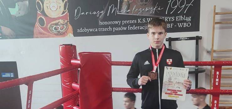 Zawodnik KSW Tygrys zdobył brązowy medal