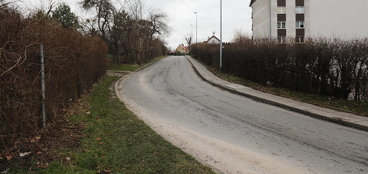Wykonawca rozpoczął wstępne prace na ul. 13 Elbląskiego Pułku Przeciwlotniczego