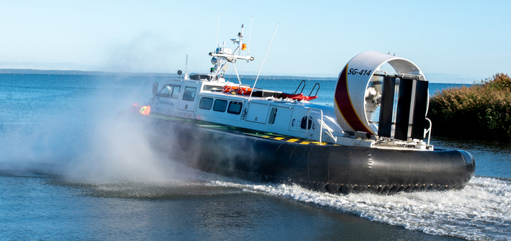 Akcja ratunkowa na Zalewie Wiślanym