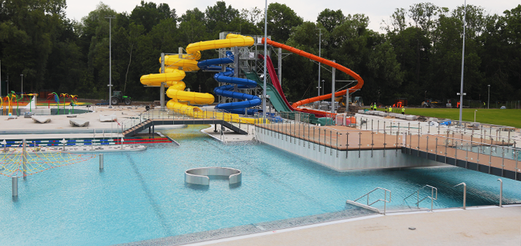 Trwają odbiory basenu przy Spacerowej. Zobacz, jak wygląda obiekt