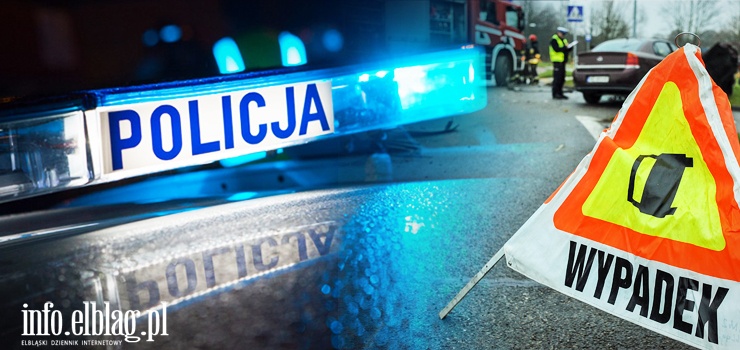 Wypadek w gminie Markusy. Jedna osoba poszkodowana