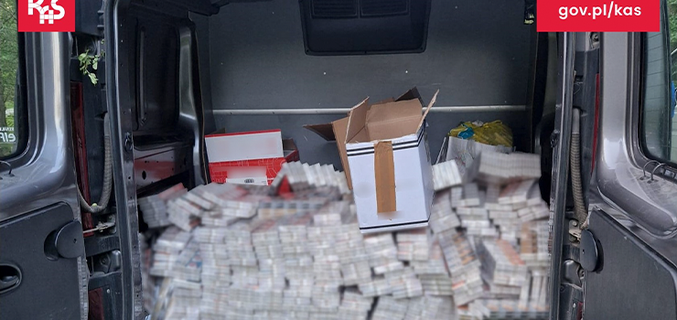 KAS i SG zajęły nielegalne papierosy w trakcie kontroli drogowej