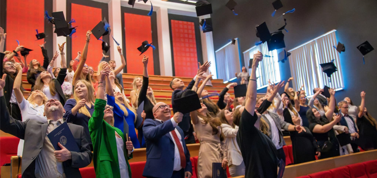 Uroczyste Dyplomatorium w Instytucie Ekonomicznym Akademii Nauk Stosowanych w Elblągu