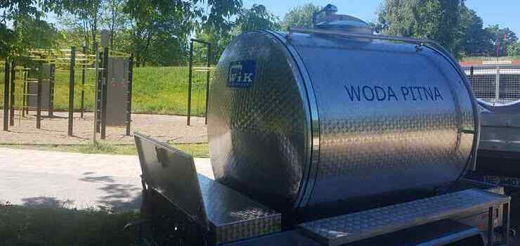 Komunikat w sprawie zmiany lokalizacji beczki z wodą pitną