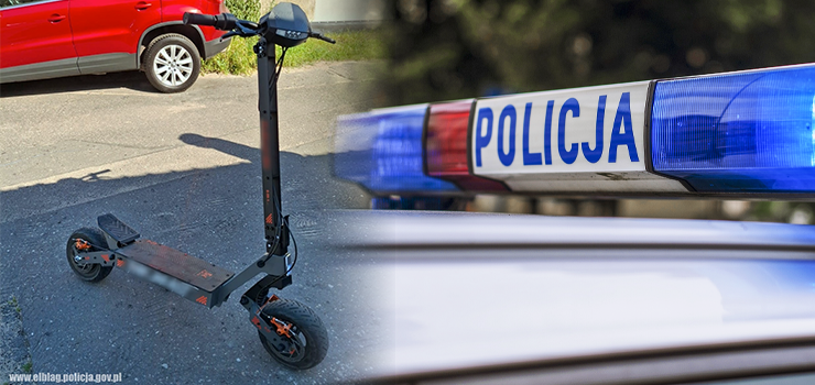 Dramatyczny wypadek nastolatka na hulajnodze. Policjanci apelują o rozsądek i ostrożność, również do rodziców