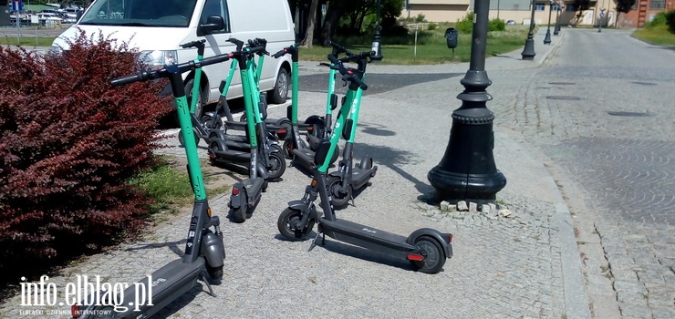 Elbląg: Rowerzyści już się nauczyli, czas na użytkowników hulajnóg