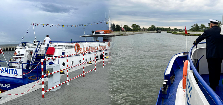 Reaktywacja rejsu historycznej linii Elbląg – Krynica Morska to za mało. Żegluga poszła o krok dalej