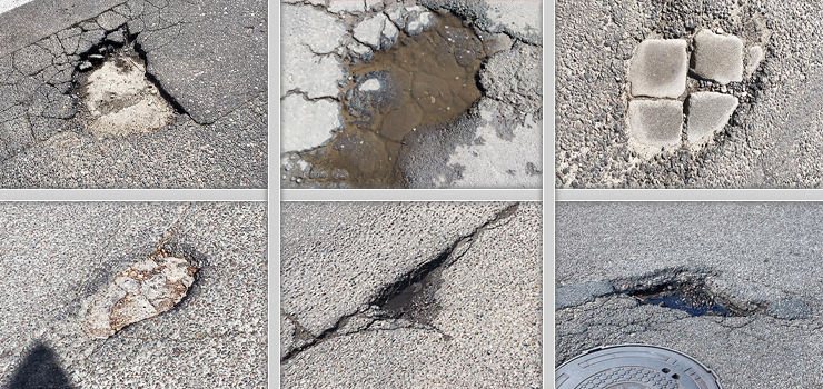 Sprawdziliśmy stan nawierzchni elbląskich ulic. Sprawdź gdzie należy uważać!