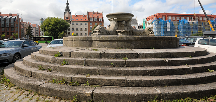 Ciekawe miejsca Elbląga. Fontanna na Placu Słowiańskim