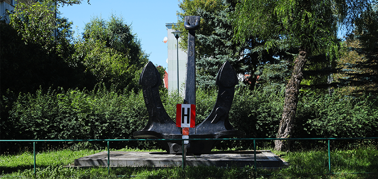 Ciekawe miejsca Elbląga. Żelazna kotwica