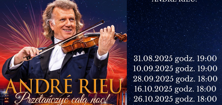 André Rieu powraca do Kina Światowid z nowym koncertem – „Przetańczyć całą noc!”