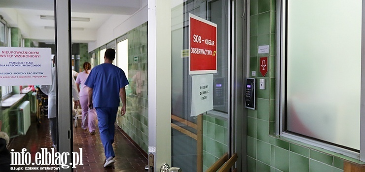Elbląg: Lekarz został odsunięty od pracy. Pacjenci byli odsyłani z SOR-u?