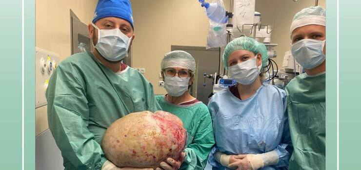 Elbląscy lekarze usunęli guz jajnika ważący... 20 kg! „Operacja była wyjątkowo trudna”