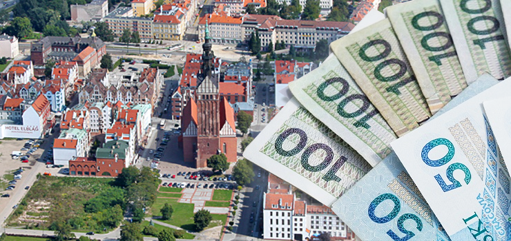 W Elblągu przez cały czas zarabia się poniżej średniej krajowej. choćby Braniewo wypada lepiej