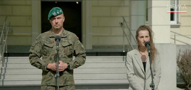 Gdzie znaleziono 7 dronów i szczątki pocisków? Rzeczniczka MSWiA: Sytuacja jest dynamiczna