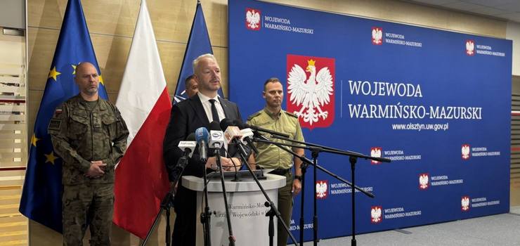 Wojewoda warmińsko-mazurski: "Nie było zagrożenia dla społeczeństwa"