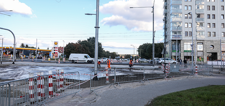 Prace na skrzyżowaniu potrwają dłużej. Elblążanie muszą uzbroić się w cierpliwość