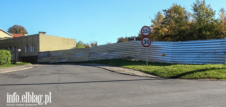 Elbląg: Działka przy Wapiennej przez cały czas pusta. Co dalej z inwestycją?