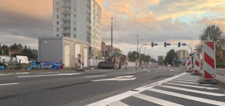 Inteligentna sygnalizacja ostatnim elementem przebudowy na ul. Płk. Dąbka