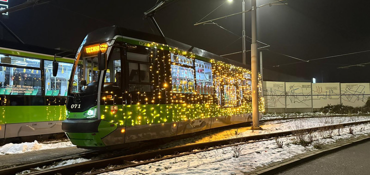 Komunikat dot. świątecznych tramwajów