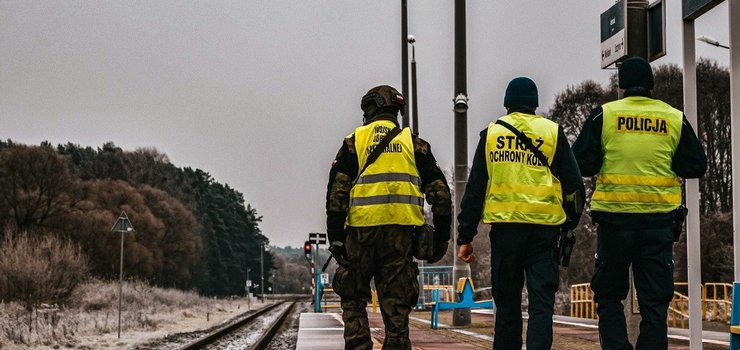 Elbląg: Wzmożone kontrole na torach po aktach dywersji 