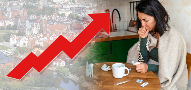 Elbląg: Grypa daje się we znaki. Setki zachorowań i ograniczenie odwiedzin w szpitalu