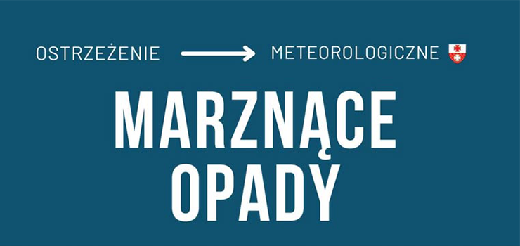 Alert dla elblążan. Kierowcy i piesi - apelujemy o szczególną ostrożność!