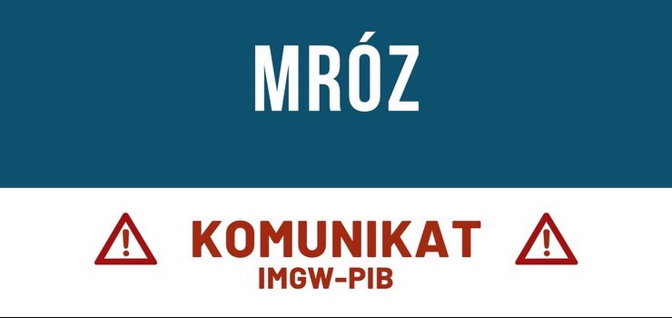 IMGW-PIB ostrzega przed silnym mrozem