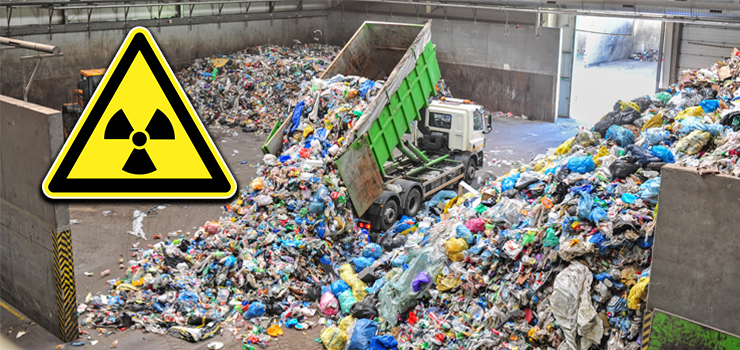 "Analiza odpadów wykazała obecność pierwiastka promieniotwórczego stosowanego w medycynie nuklearnej"