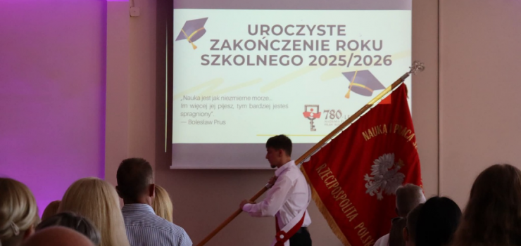 Za nami uroczyste zakończenie roku szkolnego