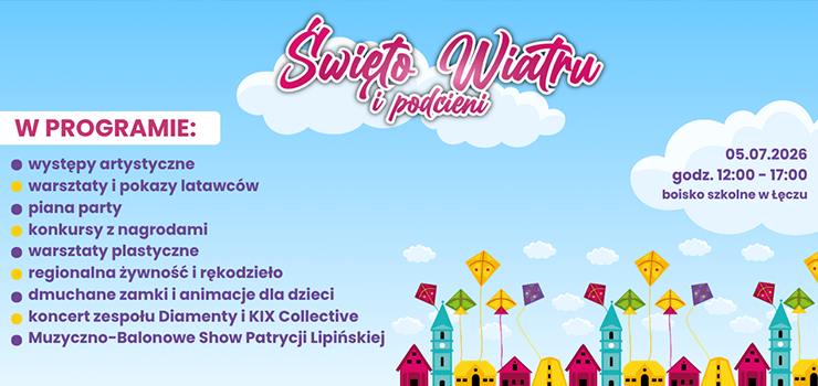 Święto Wiatru i podcieni w Łęczu – szczegółowy program
