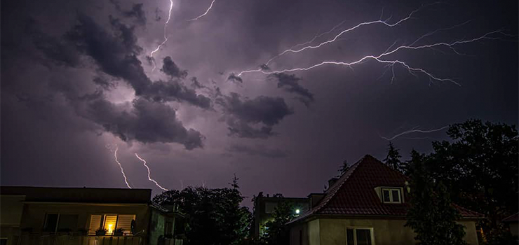 Ostrzeżenie przed burzami w regionie