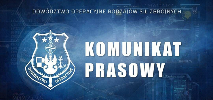 Komunikat Sił Zbronych: wykryto aktywność bojową lotnictwa Federacji Rosyjskiej