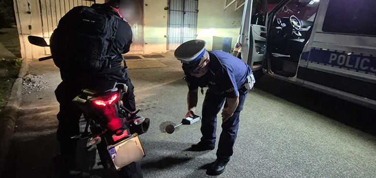 Policja sprawdza poziom hałasu pojazdów. Kierowców czekają kolejne kontrole