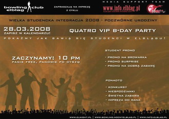 Quatro Vip b-day party w BC